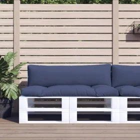 Cushions for pallet furniture 2 pcs navy blue Oxford fabric by , Cushions for chairs and sofas - Ref: Foro24-378268, Price: 6...
