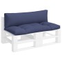 Cushions for pallet furniture 2 pcs navy blue Oxford fabric by , Cushions for chairs and sofas - Ref: Foro24-378268, Price: 6...