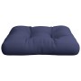 Marineblaues Paletten-Sofakissen aus Stoff, 50 x 50 x 12 cm von , Kissen für Stühle und Sofas - Ref: Foro24-377823, Preis: 23...