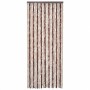 Beige and light brown chenille anti-fly curtain 100x200 cm by , Mosquito nets for windows - Ref: Foro24-377367, Price: 58,85 ...