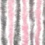 Silver gray and pink chenille fly curtain 100x220 cm by , Mosquito nets for windows - Ref: Foro24-377365, Price: 61,08 €, Dis...