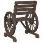 Gartenstühle 2 Stück massives Tannenholz 58x58x78,5 cm von , Gartenstühle - Ref: Foro24-365102, Preis: 221,05 €, Rabatt: %