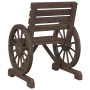 Gartenstühle 2 Stück massives Tannenholz 58x58x78,5 cm von , Gartenstühle - Ref: Foro24-365102, Preis: 233,80 €, Rabatt: %