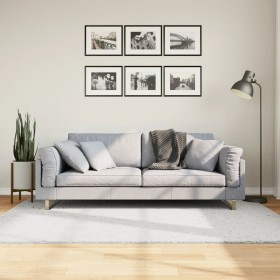OVIEDO gray short pile rug 140x200 cm by , Rugs - Ref: Foro24-375535, Price: 52,68 €, Discount: %