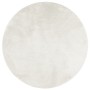 OVIEDO cremefarbener Kurzflorteppich Ø 80 cm von , Teppiche - Ref: Foro24-375521, Preis: 29,95 €, Rabatt: %