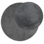 Short pile rug OVIEDO anthracite gray Ø 120 cm by , Rugs - Ref: Foro24-375479, Price: 57,33 €, Discount: %