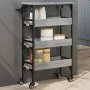Sonoma gray engineered wood kitchen cart 53x20x76 cm by , Kitchen and dining carts - Ref: Foro24-842354, Price: 55,96 €, Disc...