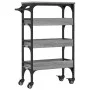 Sonoma gray engineered wood kitchen cart 53x20x76 cm by , Kitchen and dining carts - Ref: Foro24-842354, Price: 55,96 €, Disc...