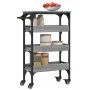 Sonoma gray engineered wood kitchen cart 53x20x76 cm by , Kitchen and dining carts - Ref: Foro24-842354, Price: 55,96 €, Disc...