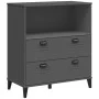 VIKEN bookcase in anthracite gray engineered wood 80x40x90 cm by , Bookcases and shelves - Ref: Foro24-374946, Price: 145,26 ...
