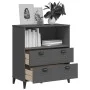 VIKEN bookcase in anthracite gray engineered wood 80x40x90 cm by , Bookcases and shelves - Ref: Foro24-374946, Price: 145,26 ...