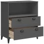 VIKEN bookcase in anthracite gray engineered wood 80x40x90 cm by , Bookcases and shelves - Ref: Foro24-374946, Price: 145,26 ...