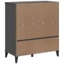 VIKEN bookcase in anthracite gray engineered wood 80x40x90 cm by , Bookcases and shelves - Ref: Foro24-374946, Price: 145,26 ...