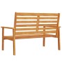 Gartensofabank aus massivem Akazienholz, 120 cm von , Gartenbänke - Ref: Foro24-366377, Preis: 127,98 €, Rabatt: %