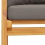 Set de muebles de jardín con cojines madera maciza acacia de , Conjuntos de jardín - Ref: Foro24-366382, Precio: 226,20 €, De...