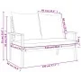 Set de muebles de jardín con cojines madera maciza acacia de , Conjuntos de jardín - Ref: Foro24-366382, Precio: 226,20 €, De...