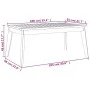 Set de muebles de jardín con cojines madera maciza acacia de , Conjuntos de jardín - Ref: Foro24-366382, Precio: 226,20 €, De...