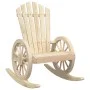 Adirondack Gartenschaukelstuhl aus massivem Tannenholz von , Gartenstühle - Ref: Foro24-365093, Preis: 156,73 €, Rabatt: %