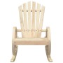 Adirondack Gartenschaukelstuhl aus massivem Tannenholz von , Gartenstühle - Ref: Foro24-365093, Preis: 153,17 €, Rabatt: %