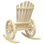 Adirondack Gartenschaukelstuhl aus massivem Tannenholz von , Gartenstühle - Ref: Foro24-365093, Preis: 156,73 €, Rabatt: %