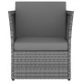 Garden chair with anthracite gray synthetic rattan stool by vidaXL, Garden chairs - Ref: Foro24-48193, Price: 152,53 €, Disco...