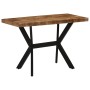 Solid mango wood dining table 110x55x75 cm by , Kitchen and dining tables - Ref: Foro24-358881, Price: 182,25 €, Discount: %