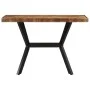 Esstisch aus massivem Mangoholz, 110 x 55 x 75 cm von , Küchen- und Esstische - Ref: Foro24-358881, Preis: 181,60 €, Rabatt: %