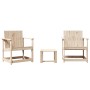Gartenmöbel-Set 3-teilig aus massivem Kiefernholz von , Gartenstühle - Ref: Foro24-832630, Preis: 97,68 €, Rabatt: %