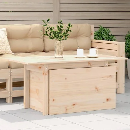 Gartentisch aus massivem Kiefernholz 100x50x75 cm von , Gartentische - Ref: Foro24-844908, Preis: 59,46 €, Rabatt: %