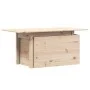 Gartentisch aus massivem Kiefernholz 100x50x75 cm von , Gartentische - Ref: Foro24-844908, Preis: 59,46 €, Rabatt: %