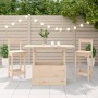Gartentisch aus massivem Kiefernholz 100x50x75 cm von , Gartentische - Ref: Foro24-844908, Preis: 60,02 €, Rabatt: %