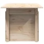 Gartentisch aus massivem Kiefernholz 100x50x75 cm von , Gartentische - Ref: Foro24-844908, Preis: 59,46 €, Rabatt: %