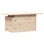 Gartentisch aus massivem Kiefernholz 100x50x75 cm von , Gartentische - Ref: Foro24-844908, Preis: 60,02 €, Rabatt: %