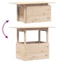 Gartentisch aus massivem Kiefernholz 100x50x75 cm von , Gartentische - Ref: Foro24-844908, Preis: 60,02 €, Rabatt: %