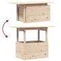 Gartentisch aus massivem Kiefernholz 100x50x75 cm von , Gartentische - Ref: Foro24-844908, Preis: 59,46 €, Rabatt: %