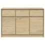 SAUDA Sideboard aus massivem eichenfarbenem Kiefernholz 114x43x75,5 cm von , Sideboards - Ref: Foro24-377601, Preis: 175,90 €...