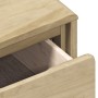 SAUDA sideboard solid oak-colored pine wood 114x43x75.5 cm by , Sideboards - Ref: Foro24-377601, Price: 179,14 €, Discount: %