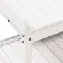 Plantagentisch mit Regalen aus weißem Kiefernholz, 108 x 45 x 86,5 cm von , Topfständer - Ref: Foro24-832438, Preis: 142,51 €...