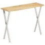 Console table with natural edge solid mango wood 105x33x76 cm by , console tables - Ref: Foro24-372764, Price: 133,18 €, Disc...