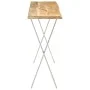 Console table with natural edge solid mango wood 105x33x76 cm by , console tables - Ref: Foro24-372764, Price: 133,18 €, Disc...