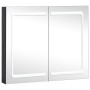 Badezimmerschrank mit LED-Spiegel 80x12,2x68 cm von vidaXL, Badezimmerwaschtische - Ref: Foro24-325545, Preis: 173,01 €, Raba...