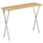 Console table with natural edge solid mango wood 105x33x76 cm by , console tables - Ref: Foro24-372764, Price: 133,18 €, Disc...