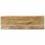 Mesa consola con borde natural madera mango maciza 105x33x76 cm