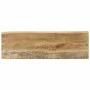 Mesa consola con borde natural madera mango maciza 105x33x76 cm de , Mesas consola - Ref: Foro24-372764, Precio: 133,18 €, De...