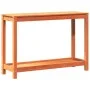 Mesa de plantación y estante madera maciza marrón 108x35x75 cm de , Soportes para macetas - Ref: Foro24-844630, Precio: 89,96...