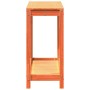 Pflanztisch und Regal aus massivem braunem Holz 108x35x75 cm von , Topfständer - Ref: Foro24-844630, Preis: 91,20 €, Rabatt: %
