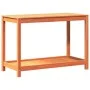 Mesa de plantación y estante madera maciza marrón 108x50x75 cm de , Soportes para macetas - Ref: Foro24-844632, Precio: 76,23...