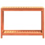 Pflanztisch und Regal aus massivem braunem Holz 108x50x75 cm von , Topfständer - Ref: Foro24-844632, Preis: 76,96 €, Rabatt: %