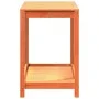 Mesa de plantación y estante madera maciza marrón 108x50x75 cm de , Soportes para macetas - Ref: Foro24-844632, Precio: 76,23...