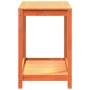 Pflanztisch und Regal aus massivem braunem Holz 108x50x75 cm von , Topfständer - Ref: Foro24-844632, Preis: 76,96 €, Rabatt: %